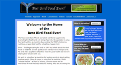 Desktop Screenshot of bestbirdfoodever.com